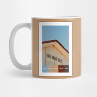 A Warmth to the Shed Color Palette [Rectangles] Mug